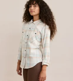 Roark Alpine Long Sleeve Flannel Bone Hot