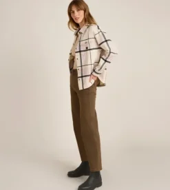 Roark Amberley Long Sleeve Flannel WhiteWolf Best