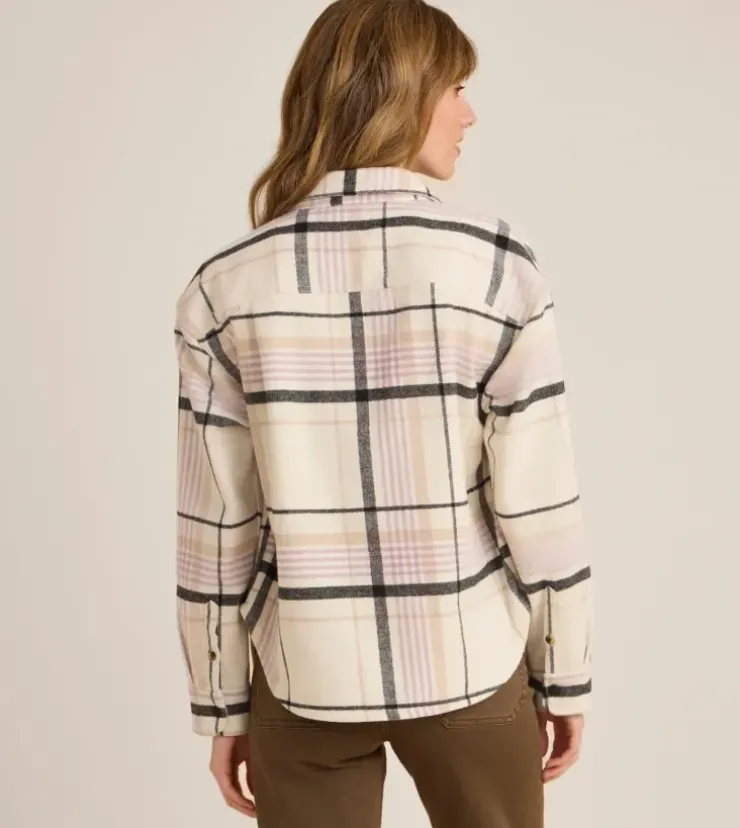 Roark Amberley Long Sleeve Flannel WhiteWolf Best
