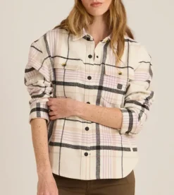 Roark Amberley Long Sleeve Flannel WhiteWolf Best