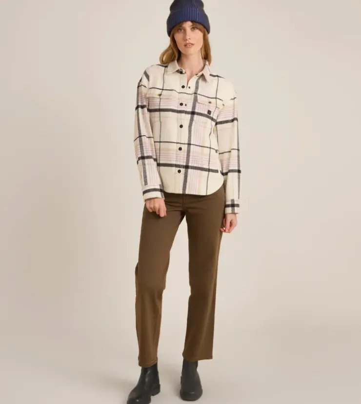 Roark Amberley Long Sleeve Flannel WhiteWolf Best