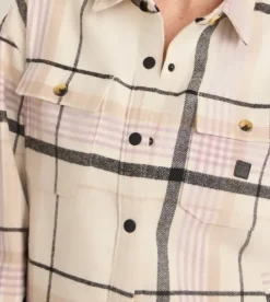 Roark Amberley Long Sleeve Flannel WhiteWolf Best
