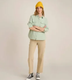 Roark Amberley Long Sleeve Flannel Aquavit
