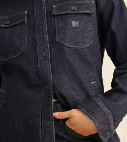 Roark Amberley Shirt Jacket Indigo New