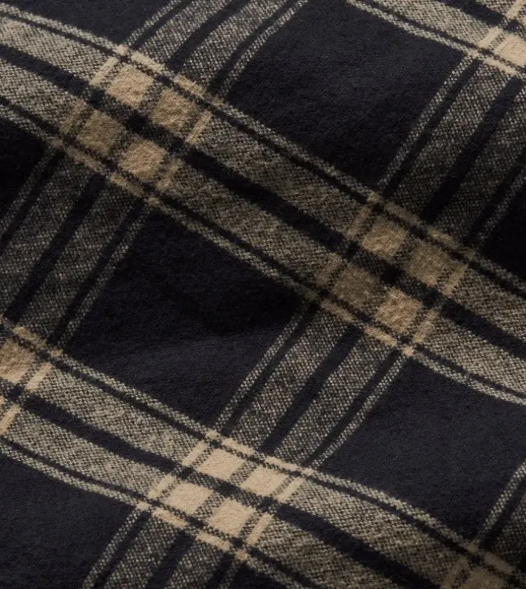 Roark Backwoods Flannel Jacket Black New