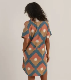 Roark Bless Up Breathable Stretch Dress Costa New