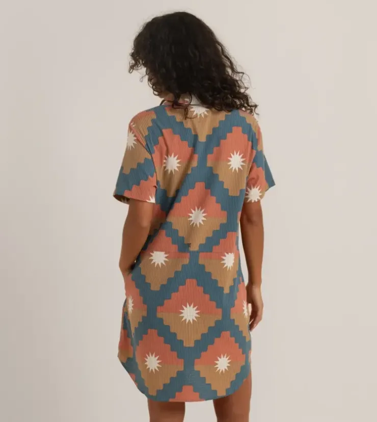 Roark Bless Up Breathable Stretch Dress Costa New