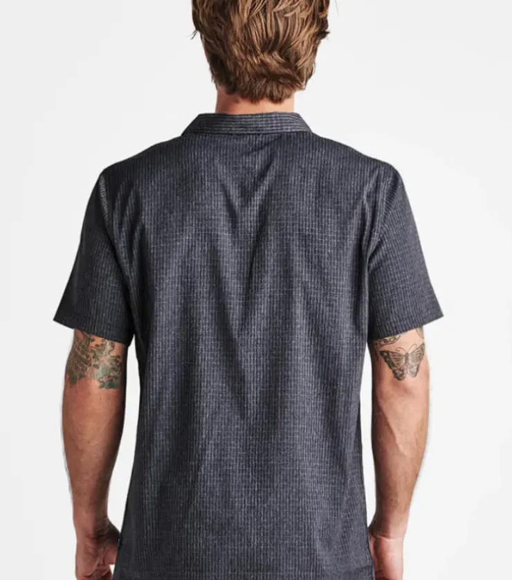 Roark Bless Up Breathable Stretch Shirt Black2 Sale