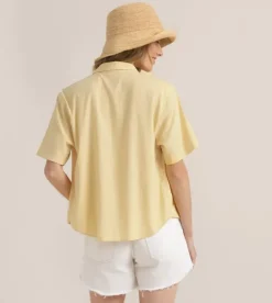 Roark Bless Up Breathable Stretch Shirt HeartStudioSand Hot