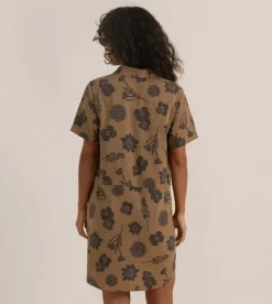 Roark Bless Up Breathable Stretch Dress DarkKhaki