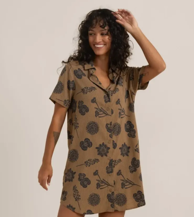 Roark Bless Up Breathable Stretch Dress DarkKhaki