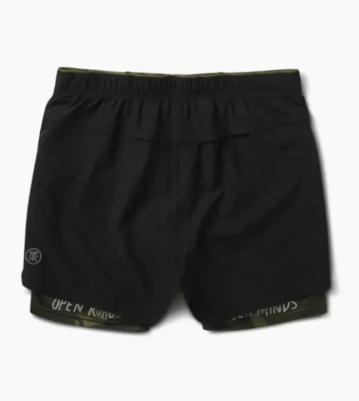 Roark Bommer Shorts 3.5" Black New