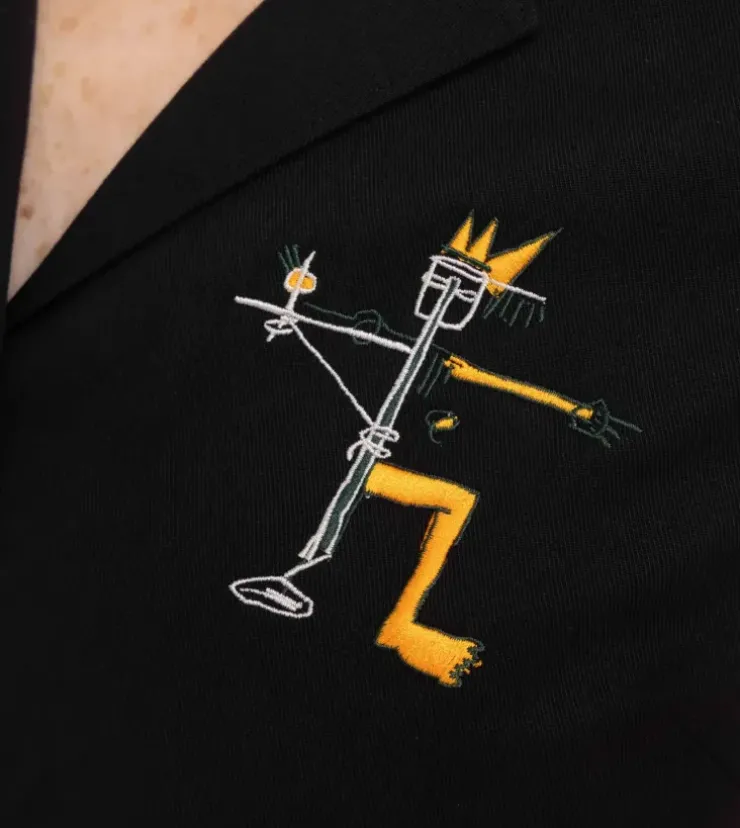 Roark Camp Shirt Black Hot