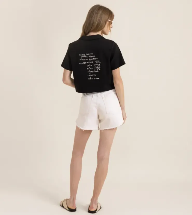 Roark Camp Shirt Black Hot
