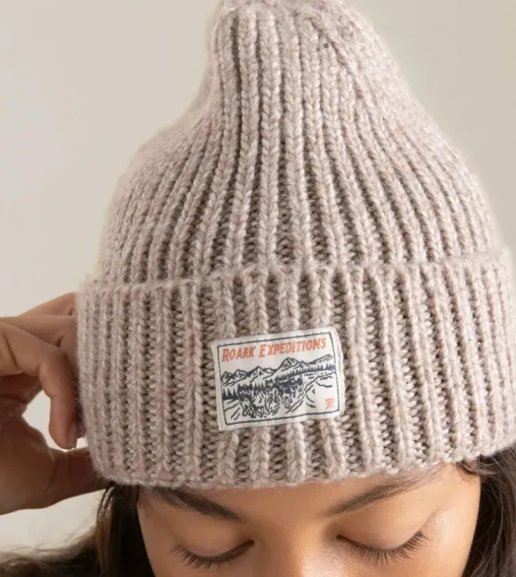 Roark Campfire Beanie ToastedAlmond New
