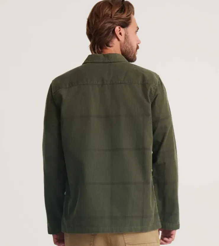 Roark Cordlord Overshirt Jacket DarkMilitary Outlet