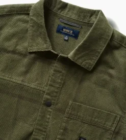 Roark Cordlord Overshirt Jacket DarkMilitary Outlet