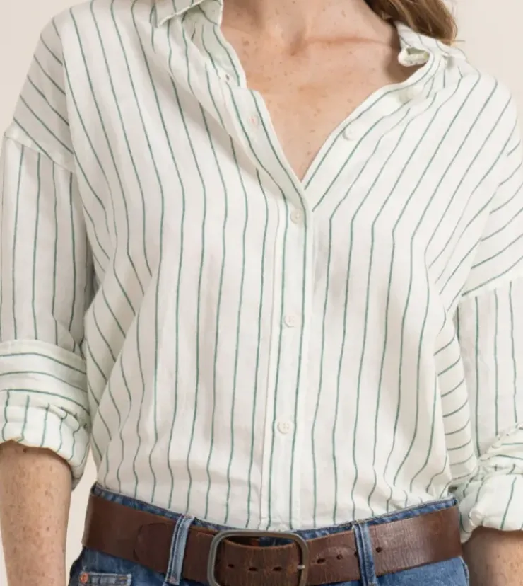 Roark Costa Long Sleeve Shirt Coconut Sale