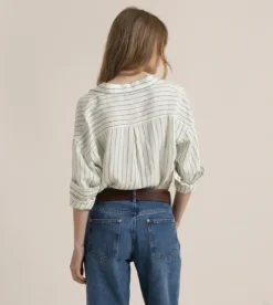 Roark Costa Long Sleeve Shirt Coconut Sale