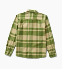 Roark Crossroads Long Sleeve Flannel Fern