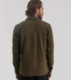 Roark Crossroads Long Sleeve Flannel DarkMilitary New