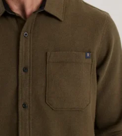 Roark Crossroads Long Sleeve Flannel DarkMilitary New