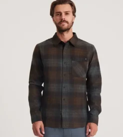 Roark Crossroads Long Sleeve Flannel OrionPlaid New