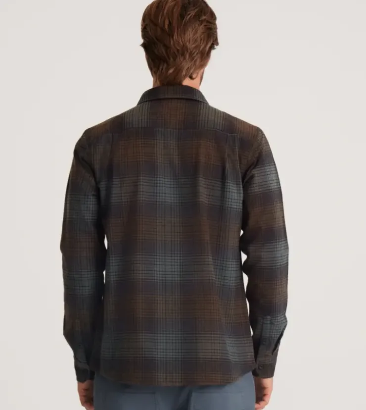 Roark Crossroads Long Sleeve Flannel OrionPlaid New