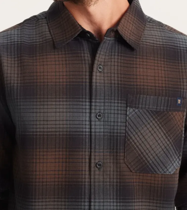 Roark Crossroads Long Sleeve Flannel OrionPlaid New