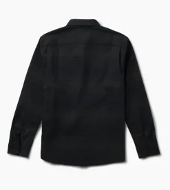 Roark Diablo Long Sleeve Flannel DarkNavyStripes Sale