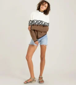 Roark Fjord Sweater Saddle Sale