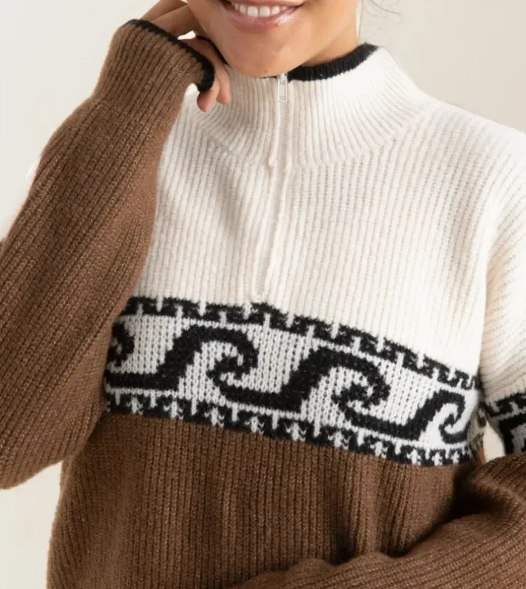 Roark Fjord Sweater Saddle Sale