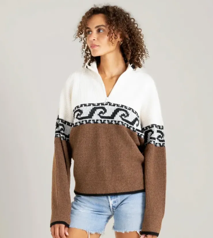 Roark Fjord Sweater Saddle Sale