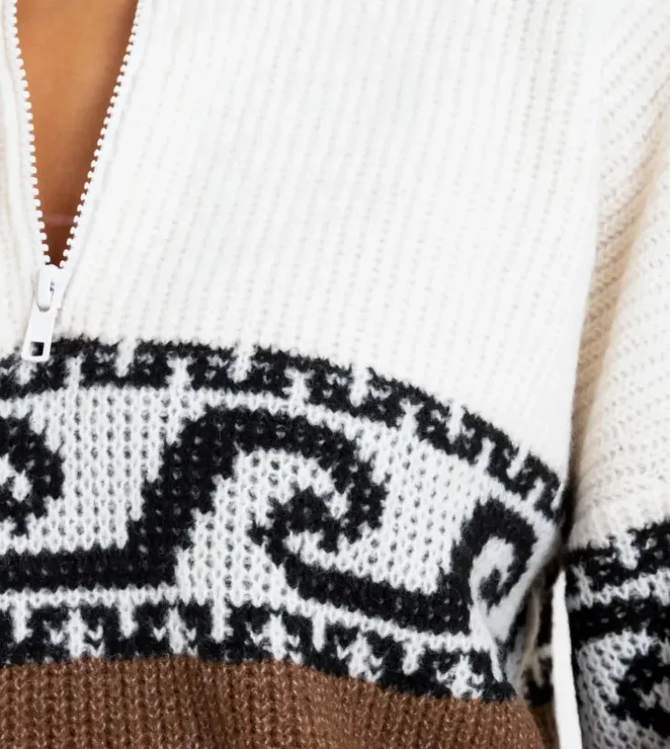 Roark Fjord Sweater Saddle Sale