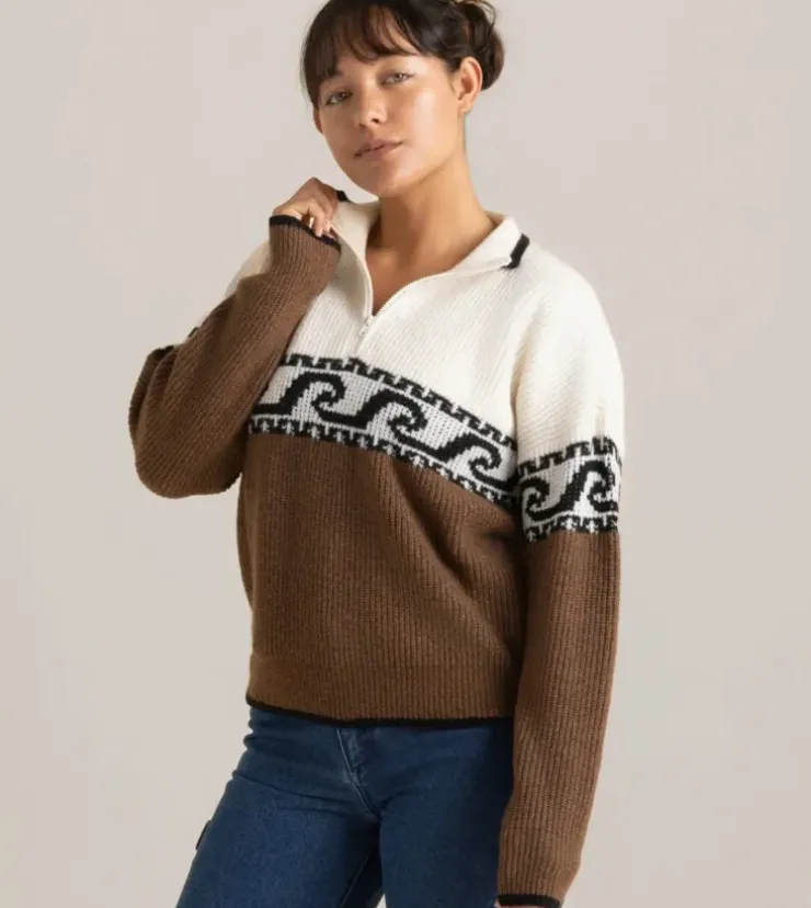 Roark Fjord Sweater Saddle Sale
