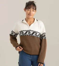 Roark Fjord Sweater Saddle Sale