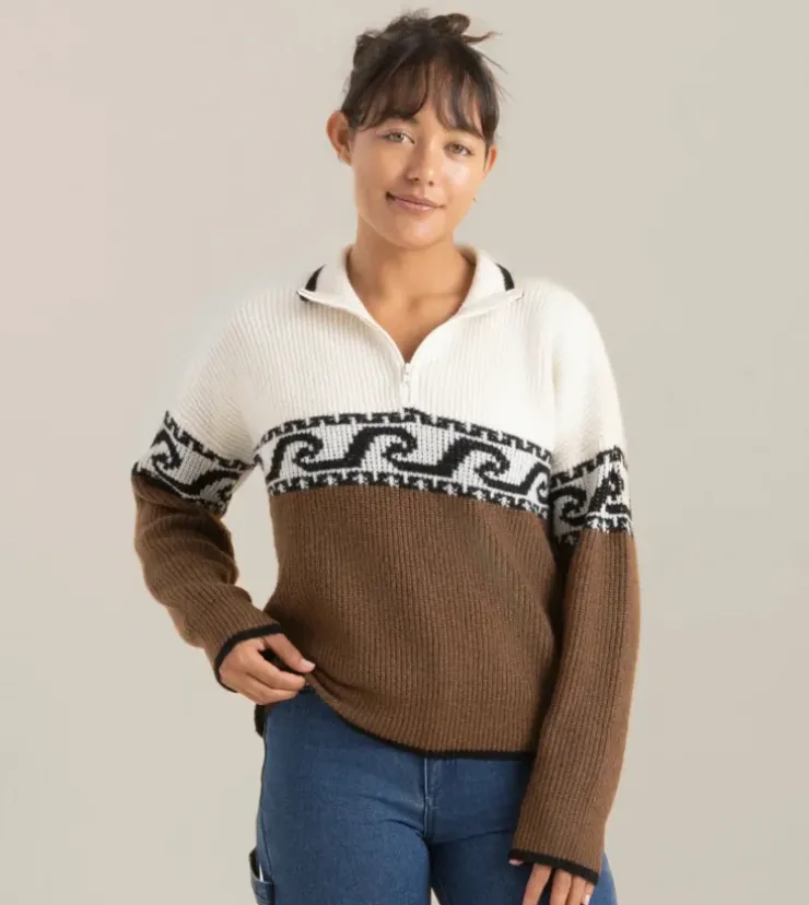 Roark Fjord Sweater Saddle Sale