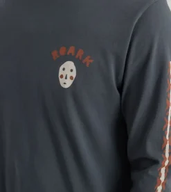 Roark Folk Yeah LS Premium Tee Orion Clearance