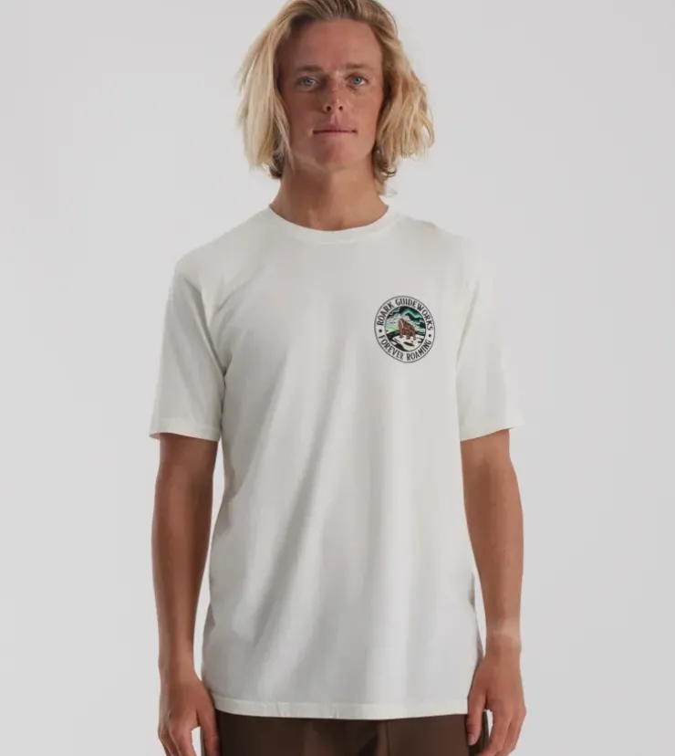 Roark Forever Roaming Premium Tee OffWhite New