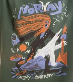 Roark Gnarway Oversized Premium Tee TundraSun
