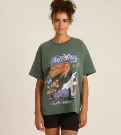 Roark Gnarway Oversized Premium Tee TundraSun