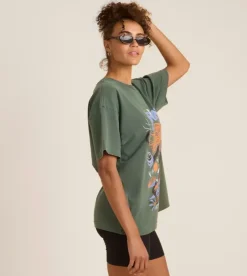 Roark Gnarway Oversized Premium Tee TundraSun