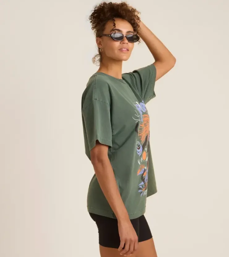 Roark Gnarway Oversized Premium Tee TundraSun