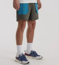 Roark Happy Camper Shorts 16" Charcoal Clearance