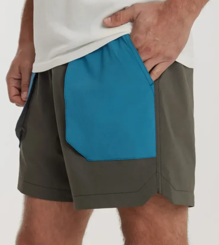 Roark Happy Camper Shorts 16" Charcoal Clearance