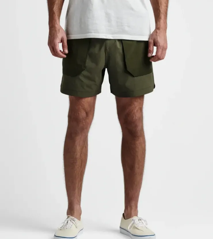 Roark Happy Camper Shorts 16" Military Discount