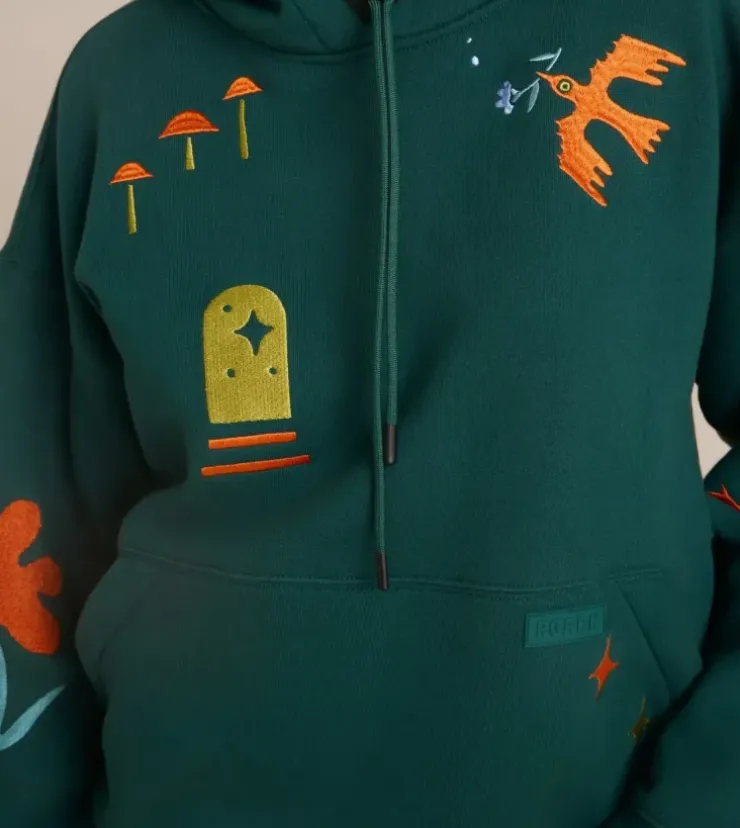 Roark Hiker Hoodie Evergreen Clearance