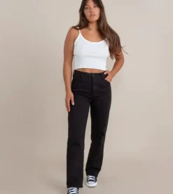 Roark HWY 395 Broken Twill Jeans Black Clearance