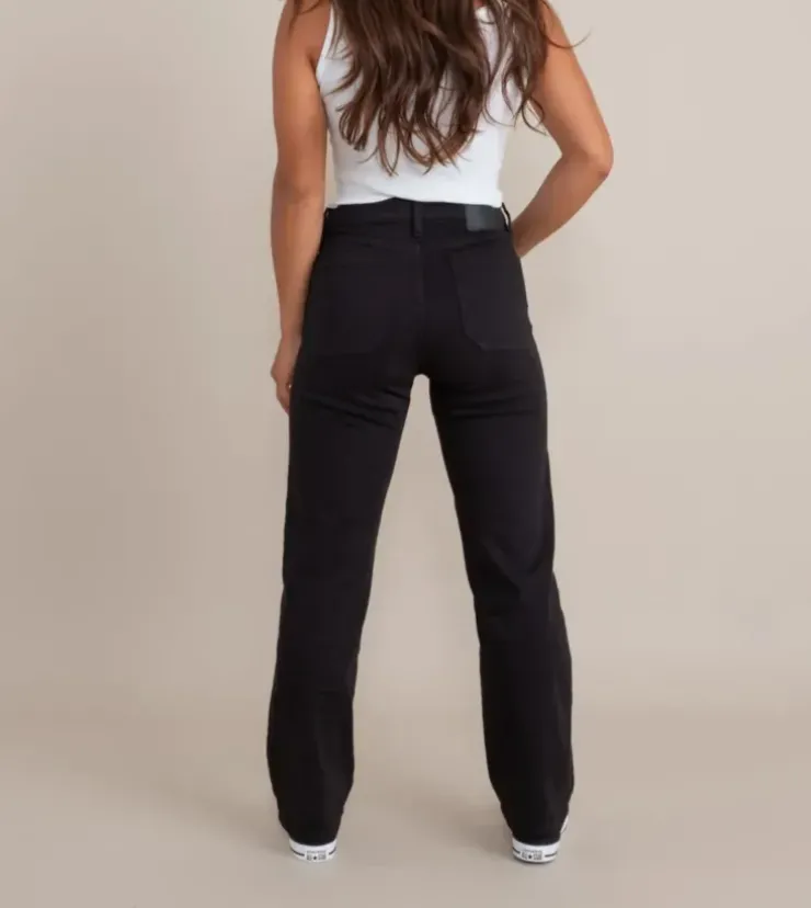 Roark HWY 395 Broken Twill Jeans Black Clearance