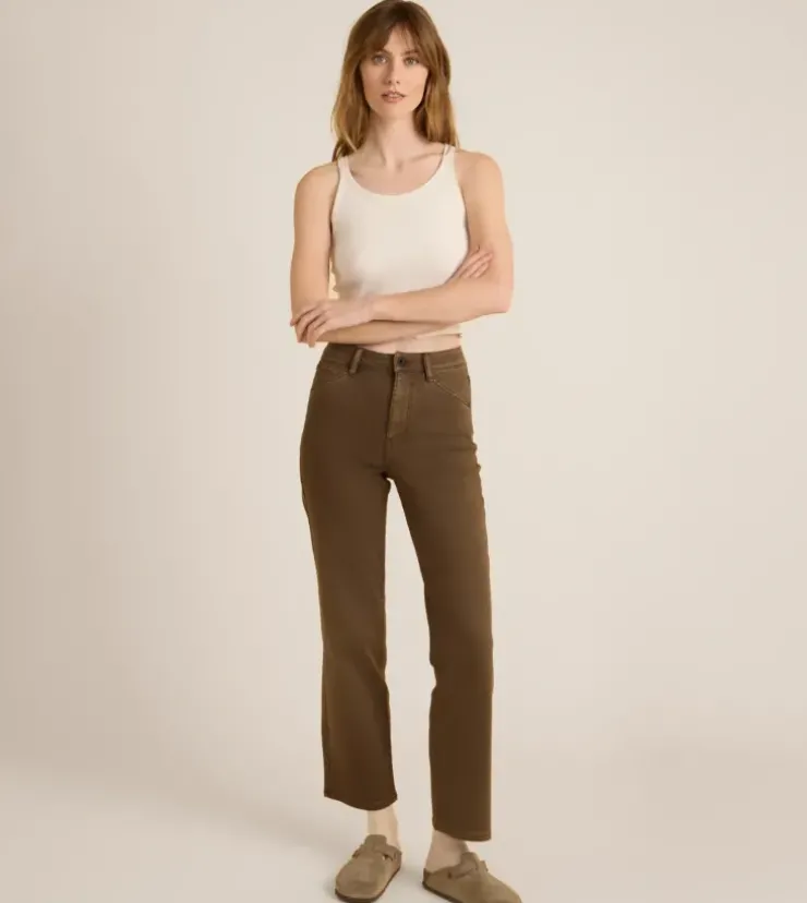Roark HWY 395 Broken Twill Jeans DarkBrown2 New